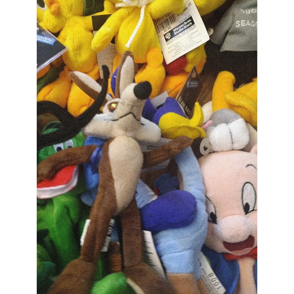 Vtg 1999 Warner Bros Studio Store Looney Tunes Mini Bean Bag Plush Lot (61)